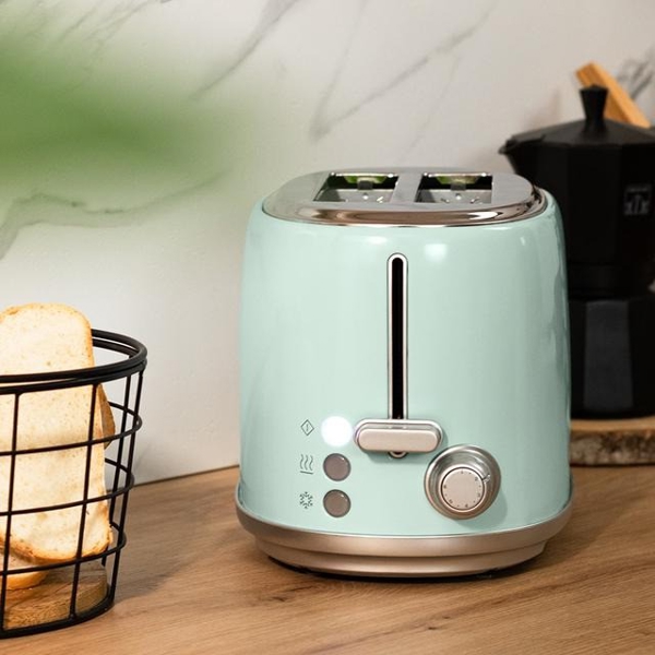 ტოსტერი Cecotec 03234 Toast and Taste 1000, 980W, Toaster, Blue