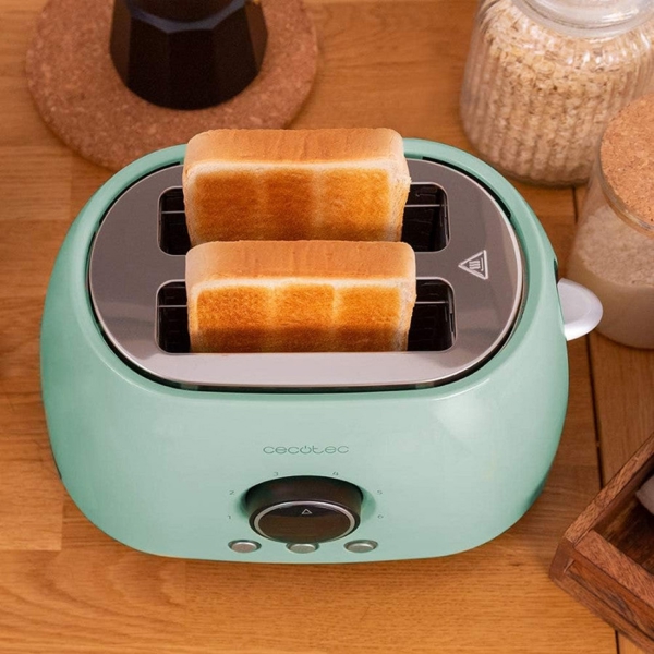 ტოსტერი Cecotec 03105 Classic Toast 8000, 800W, Toaster, Blue