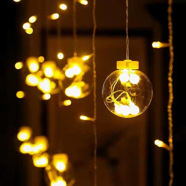 საშობაო განათება OEM C-11, 2.5M, Christmas Light, Yellow