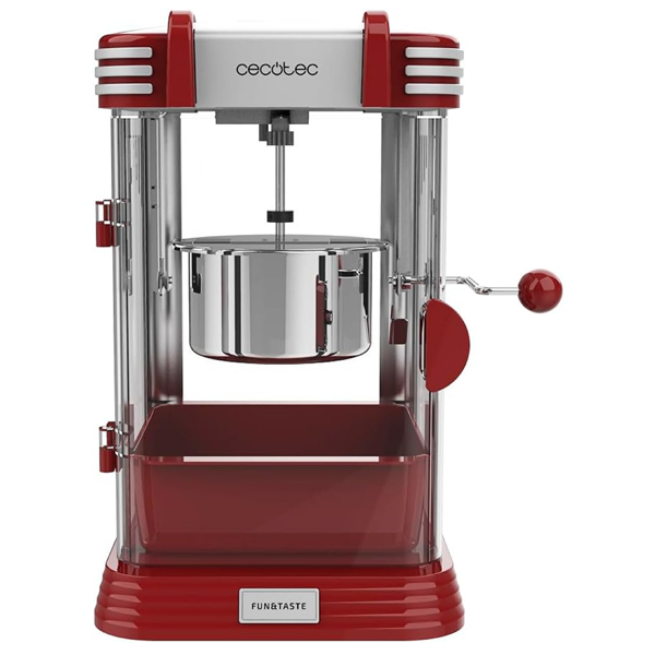 პოპკორნის აპარატი Cecotec 3263 FunTaste Classic, 300 W, Popcorn Machine, Red