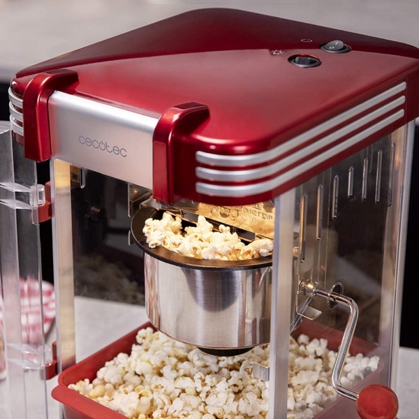 პოპკორნის აპარატი Cecotec 3263 FunTaste Classic, 300 W, Popcorn Machine, Red