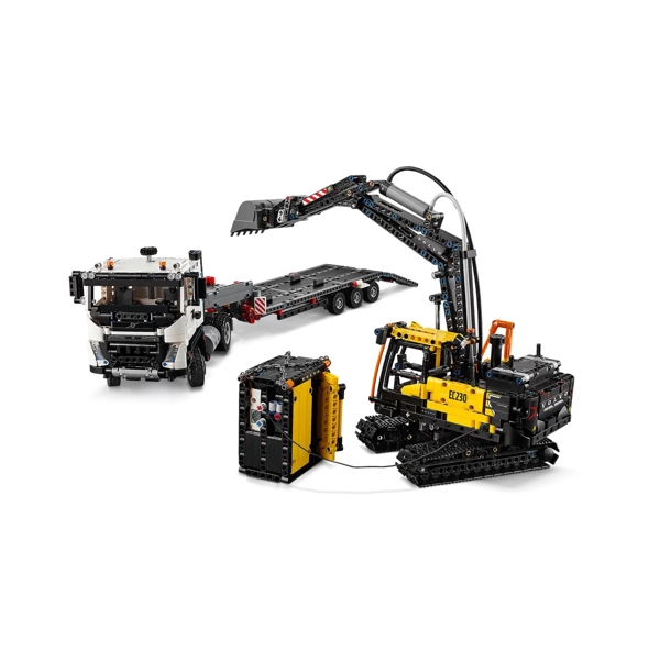 ასაწყობი კონსტრუქცია Lego 42175, Volvo FMX Truck & EC230 Electric Excavator