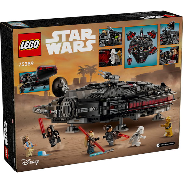 Prefabricated Construction Lego 75389, Star Wars The Dark Falcon