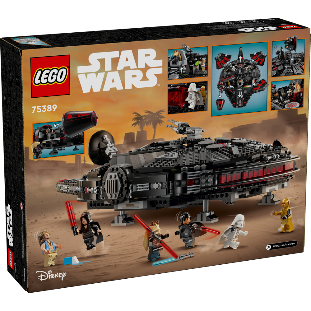 ასაწყობი კონსტრუქცია Lego 75389, Star Wars The Dark Falcon