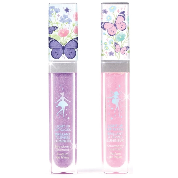 ტუჩის გლოსების ნაკრები Make It Real 10059MR 3C4G, Fairy Light-Up Lip Gloss