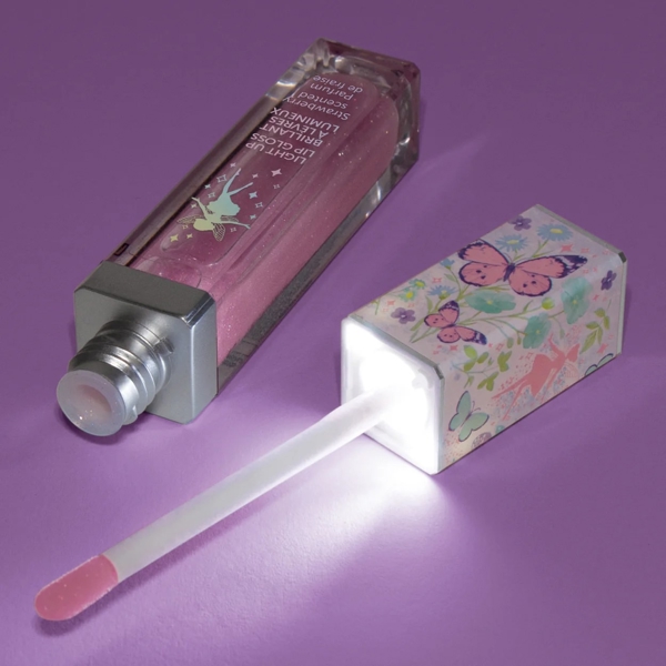 ტუჩის გლოსების ნაკრები Make It Real 10059MR 3C4G, Fairy Light-Up Lip Gloss