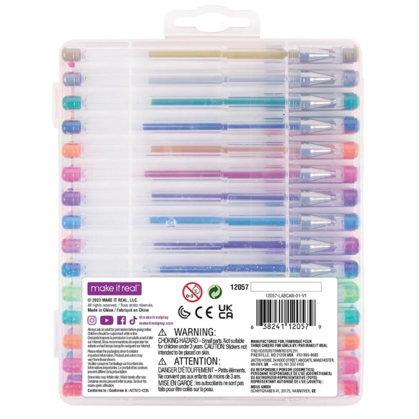 კალმების ნაკრები Make It Real 12057MR 3C4G, Scented Gel Pens