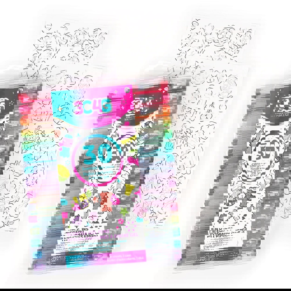 კალმების ნაკრები Make It Real 12057MR 3C4G, Scented Gel Pens