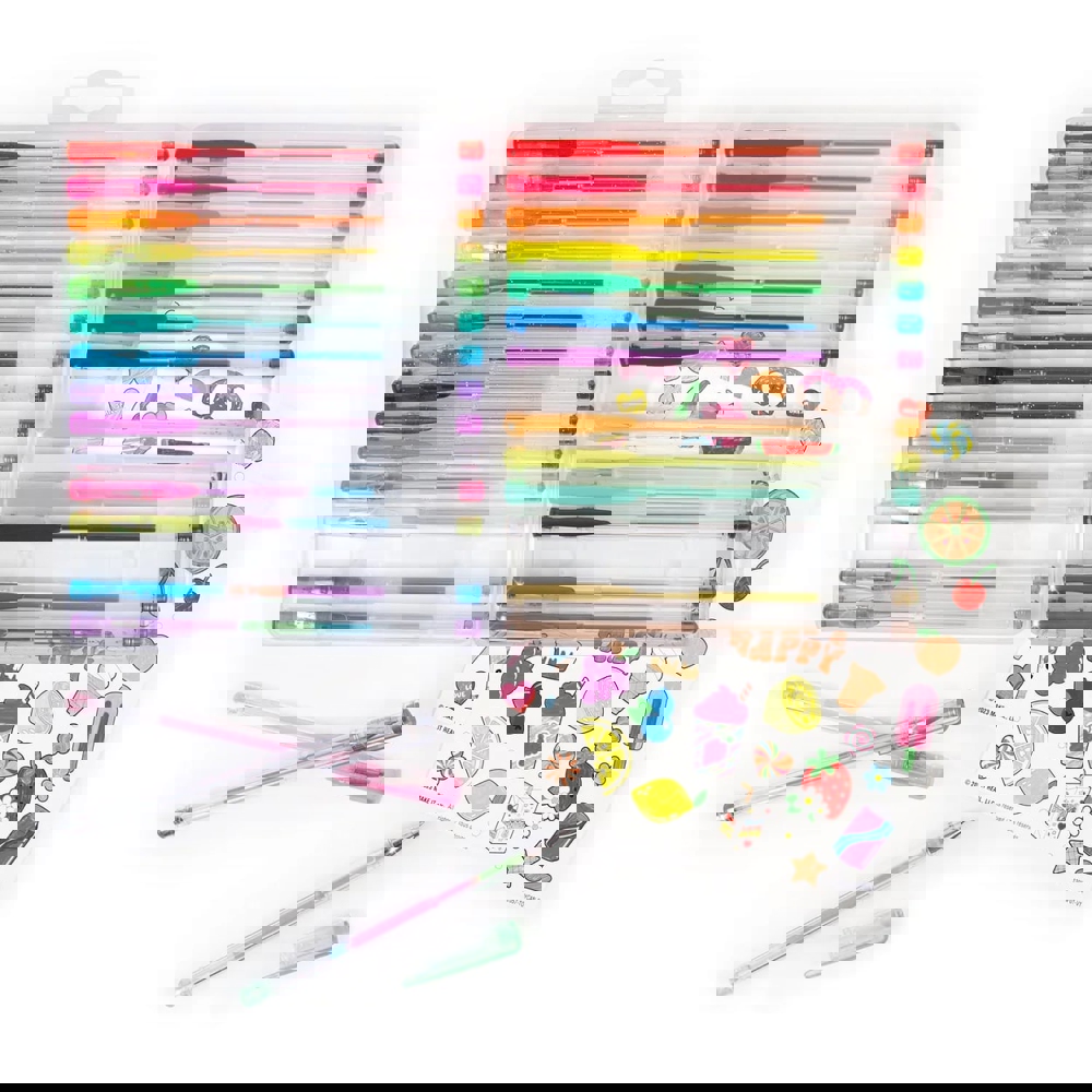 Make It Real 12057MR 3C4G, Scented Gel Pens