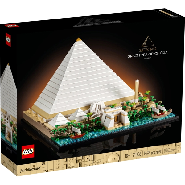 Prefabricated Construction Lego 21058, Great Pyramid of Giza