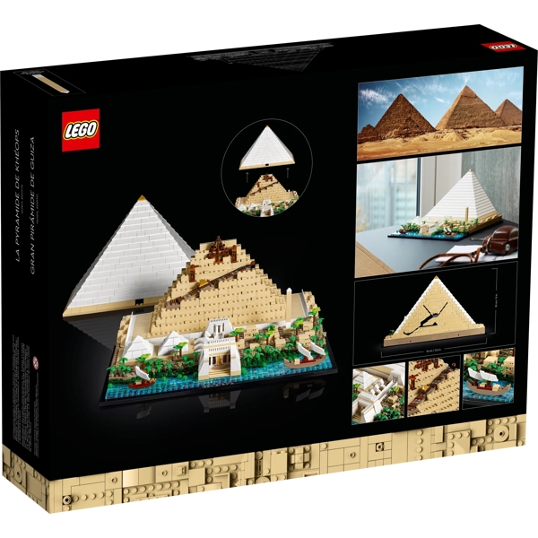 Prefabricated Construction Lego 21058, Great Pyramid of Giza