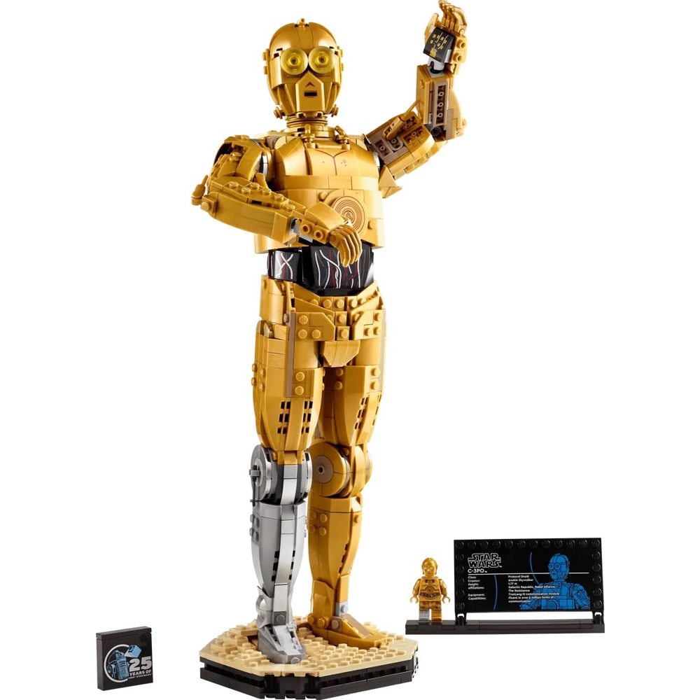 ასაწყობი კონსტრუქცია Lego 75398, Star Wars C-3PO