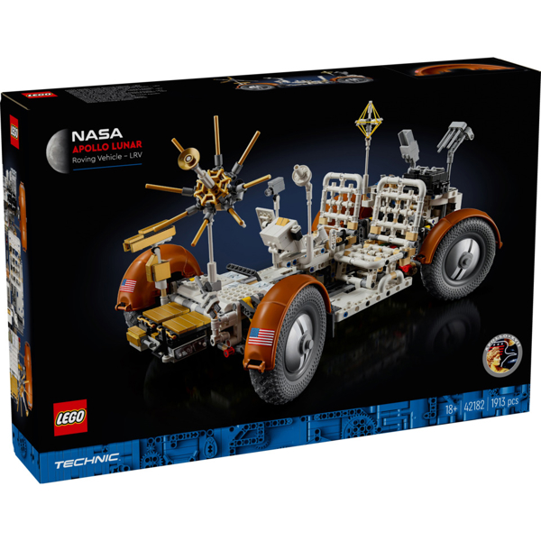 ასაწყობი კონსტრუქცია Lego 42182, NASA Apollo Lunar Roving Vehicle - LRV