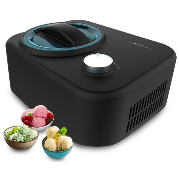 Cecotec 8049 Gelacy 800, 100W, 0.8L, Ice Cream Maker, Black