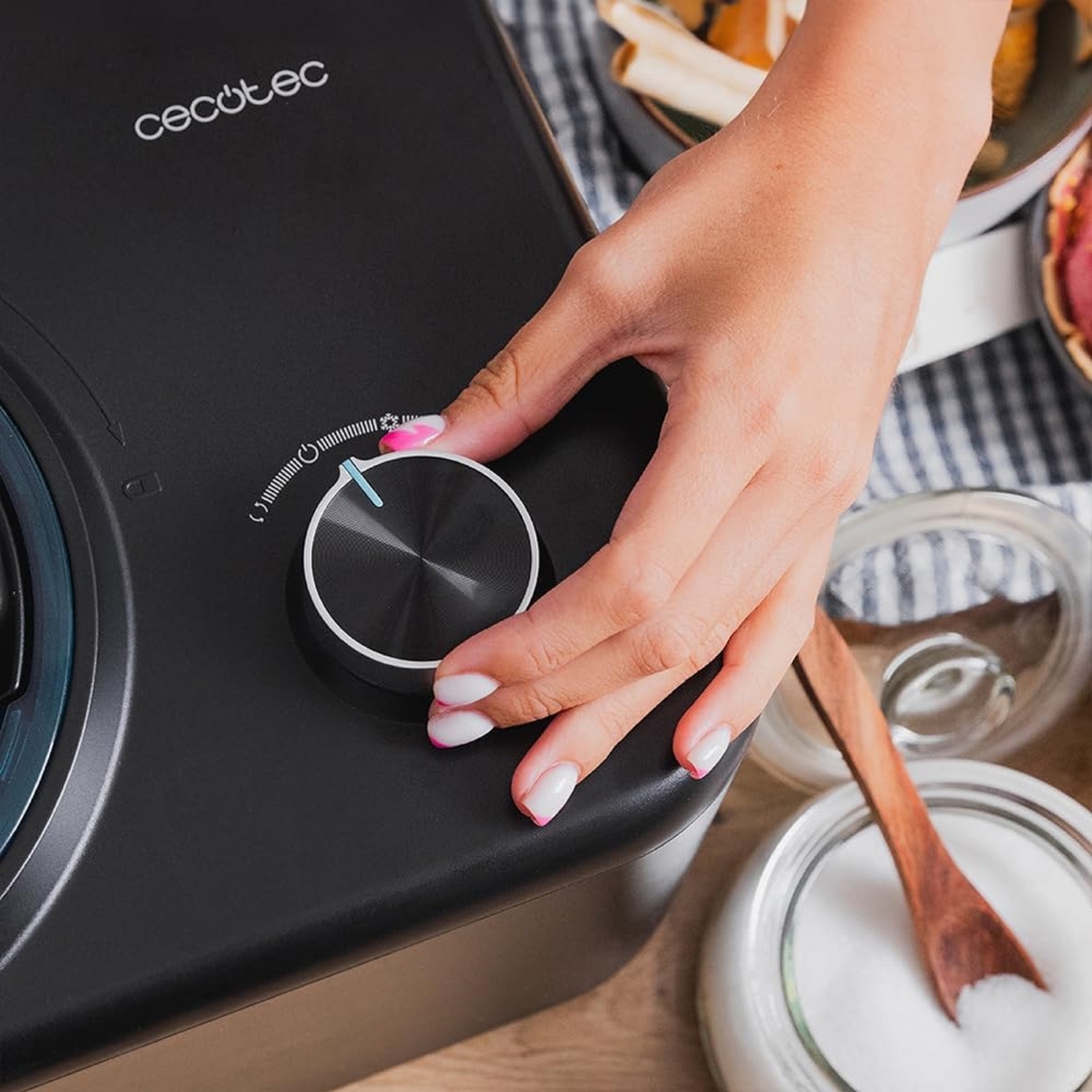 ნაყინის აპარატი Cecotec 8049 Gelacy 800, 100W, 0.8L, Ice Cream Maker, Black