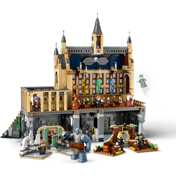 ასაწყობი კონსტრუქცია Lego 76435, Harry Potter Hogwarts Castle: The Great Hall