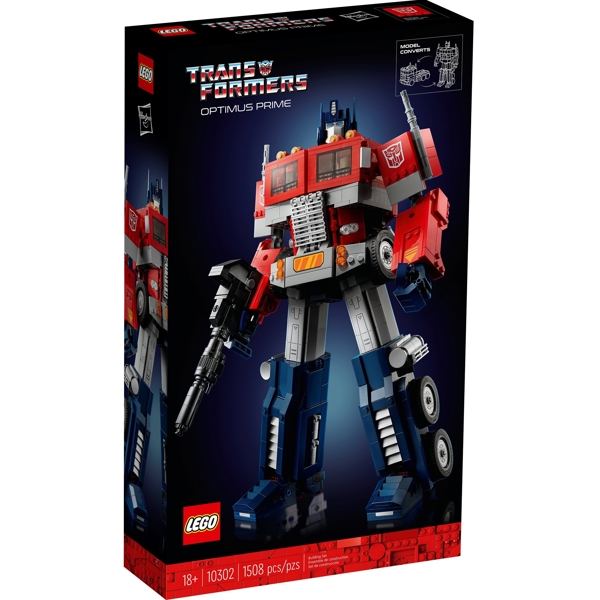 ასაწყობი კონსტრუქცია Lego 10302, Optimus Prime