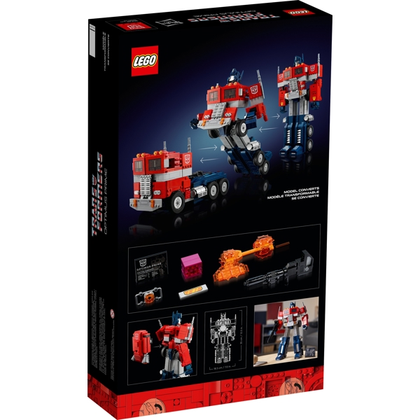 ასაწყობი კონსტრუქცია Lego 10302, Optimus Prime