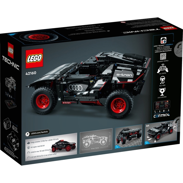 ასაწყობი კონსტრუქცია Lego 42160, Audi RS Q e-tron