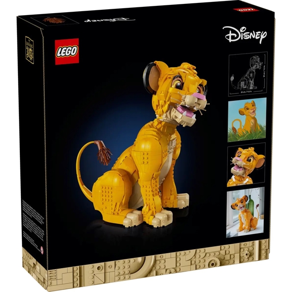 Prefabricated Construction Lego 43247, Disney Classic Young Simba The Lion King