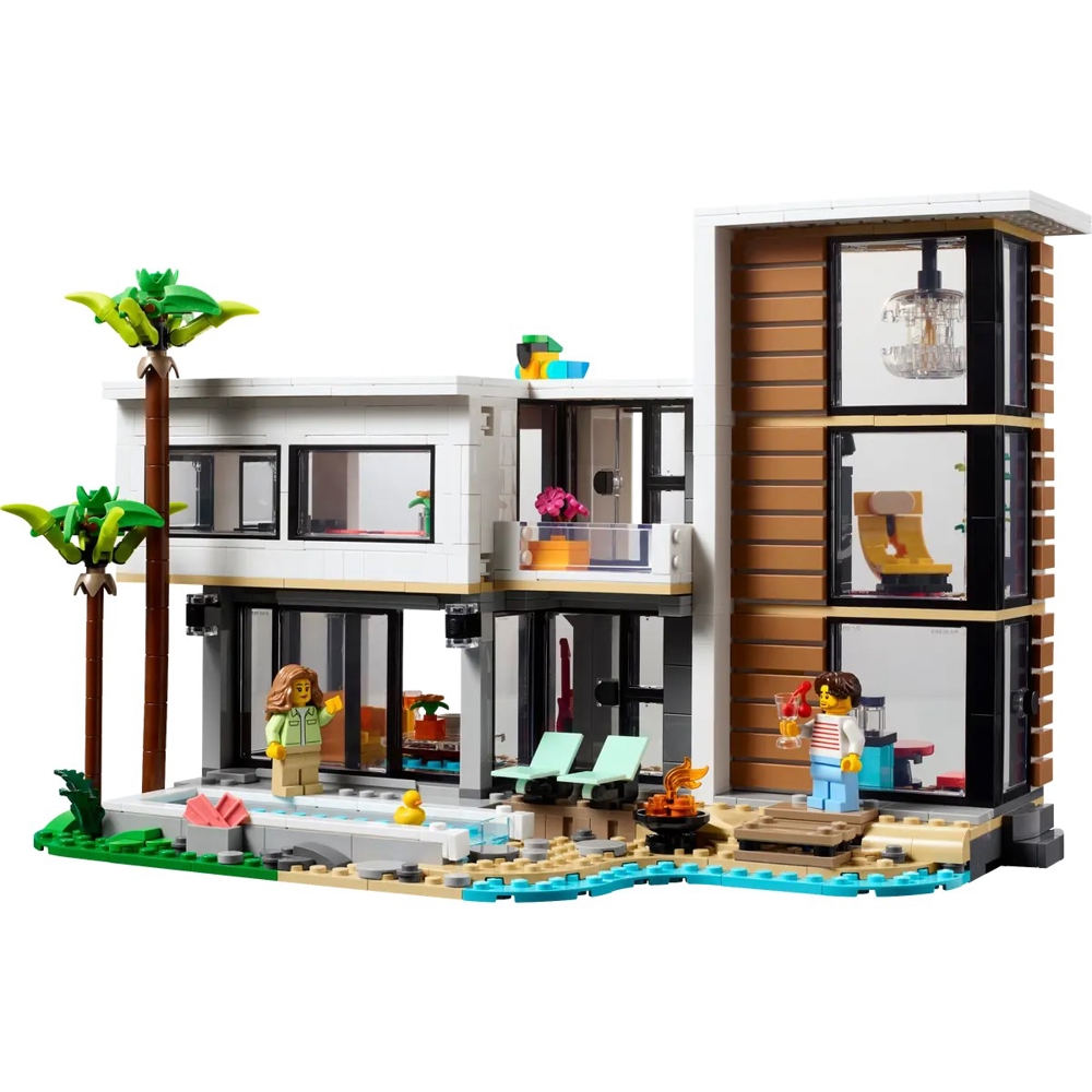 Prefabricated Construction Lego 31153, Modern House