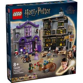 Prefabricated Construction Lego 76439, Harry Potter Ollivanders & Madam Malkin's Robes