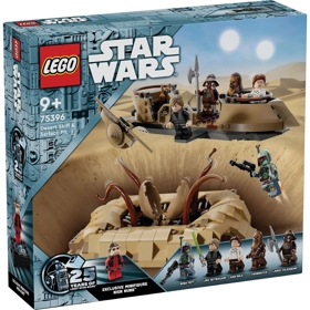 ასაწყობი კონსტრუქცია Lego 75396, Star Wars Desert Skiff & Sarlacc Pit