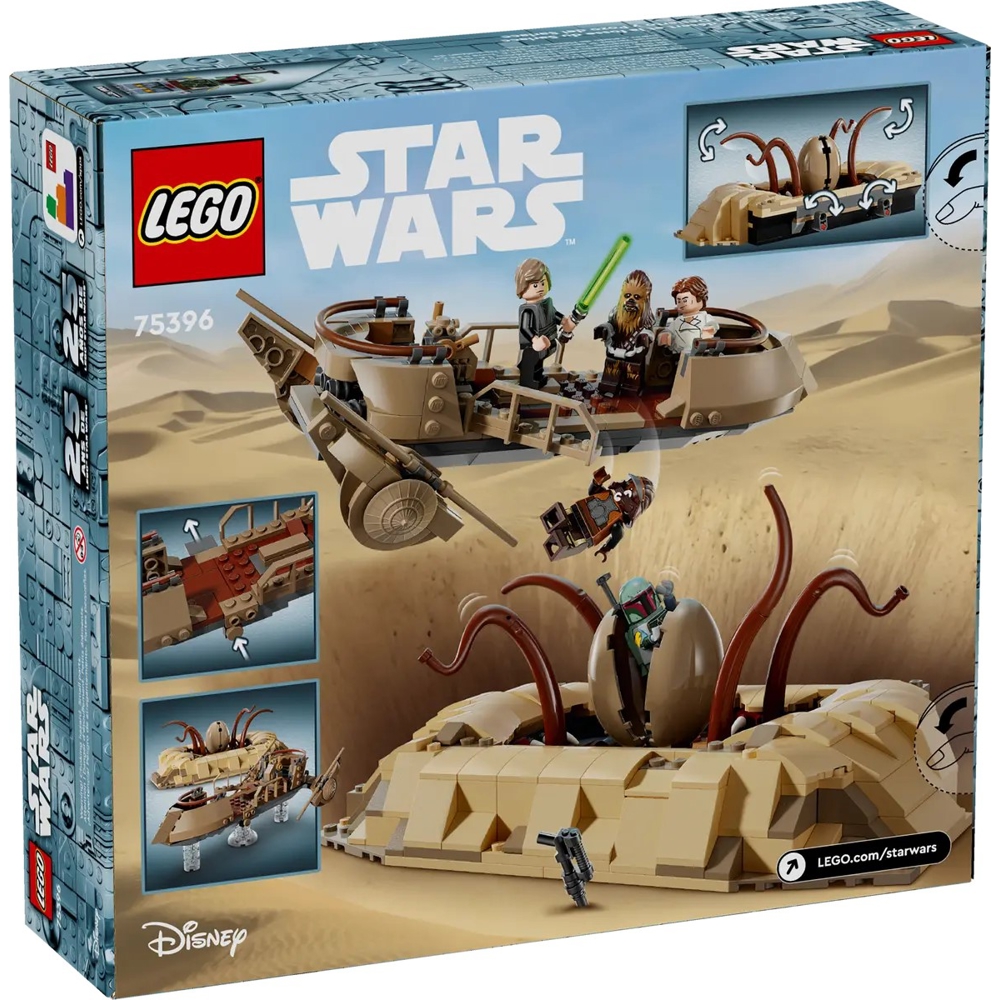 Lego 75396, Star Wars Desert Skiff & Sarlacc Pit