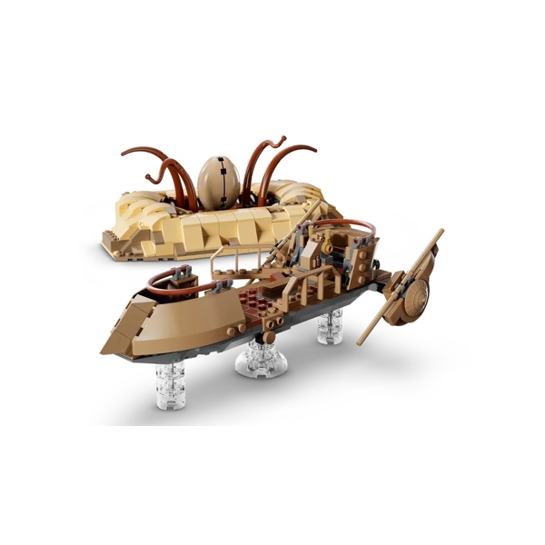 ასაწყობი კონსტრუქცია Lego 75396, Star Wars Desert Skiff & Sarlacc Pit