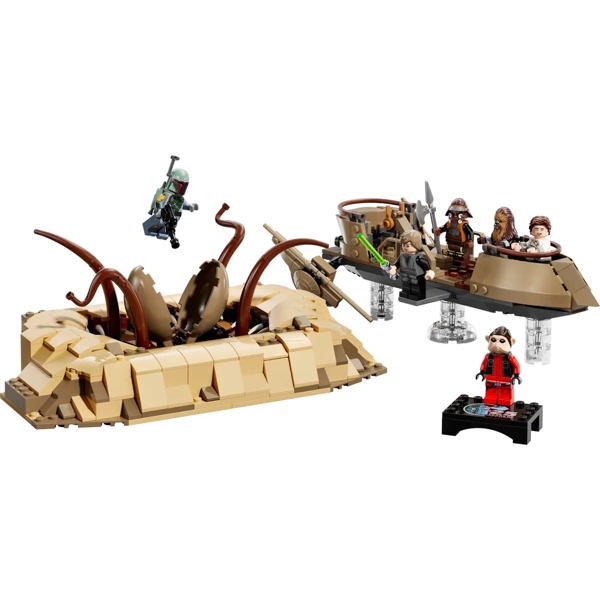 ასაწყობი კონსტრუქცია Lego 75396, Star Wars Desert Skiff & Sarlacc Pit