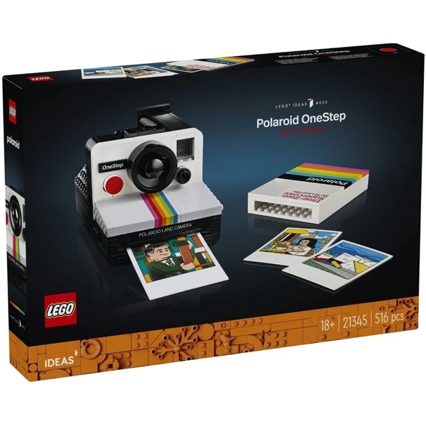 ასაწყობი კონსტრუქცია Lego 21345-, Polaroid OneStep SX-70