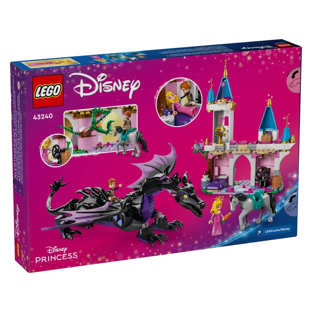 Prefabricated Construction Lego 43240, Maleficent’s Dragon Form