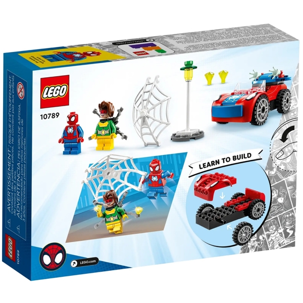 ასაწყობი კონსტრუქცია Lego 10789, Spider-Man's Car and Doc Ock