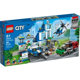 ასაწყობი კონსტრუქცია Lego 60316, Police Station