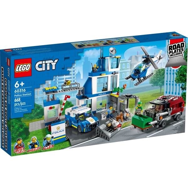 ასაწყობი კონსტრუქცია Lego 60316, Police Station