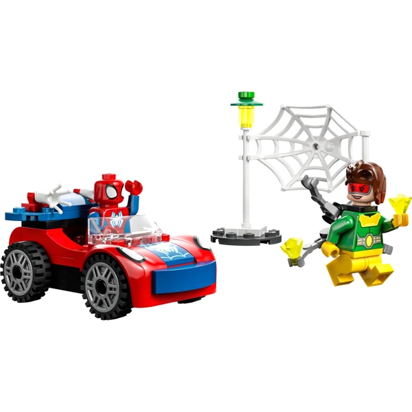 ასაწყობი კონსტრუქცია Lego 10789, Spider-Man's Car and Doc Ock