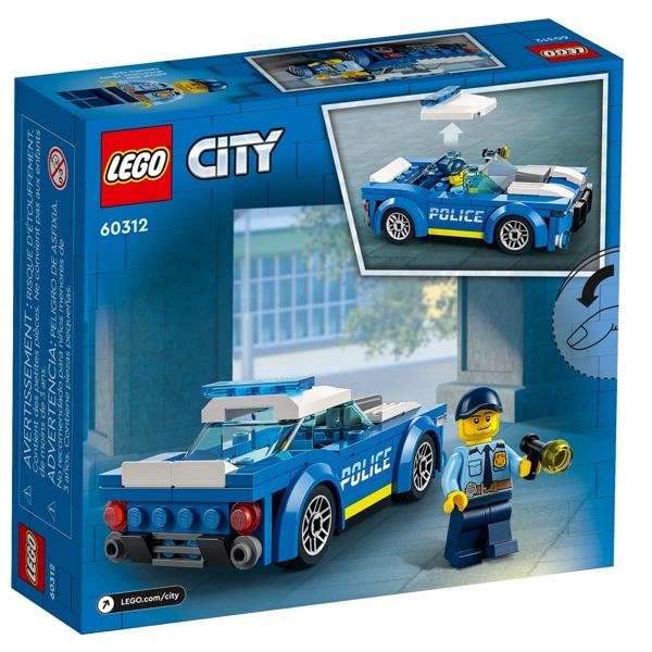 Prefabricated Construction Lego 60312, Police Car