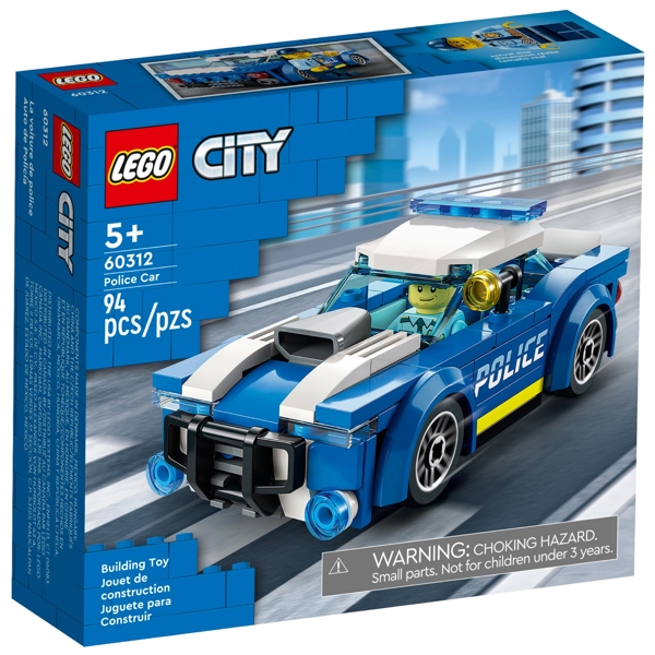 Prefabricated Construction Lego 60312, Police Car