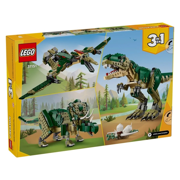 ასაწყობი კონსტრუქცია Lego 31151, Creator T. rex