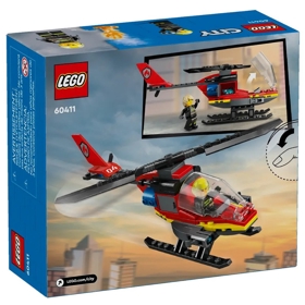 ასაწყობი კონსტრუქცია Lego 60411, Fire Rescue Helicopter