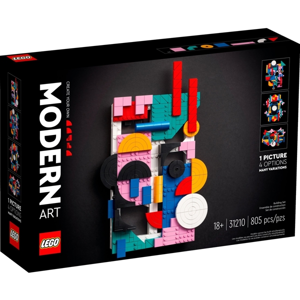 ასაწყობი კონსტრუქცია Lego 31210, Modern Art