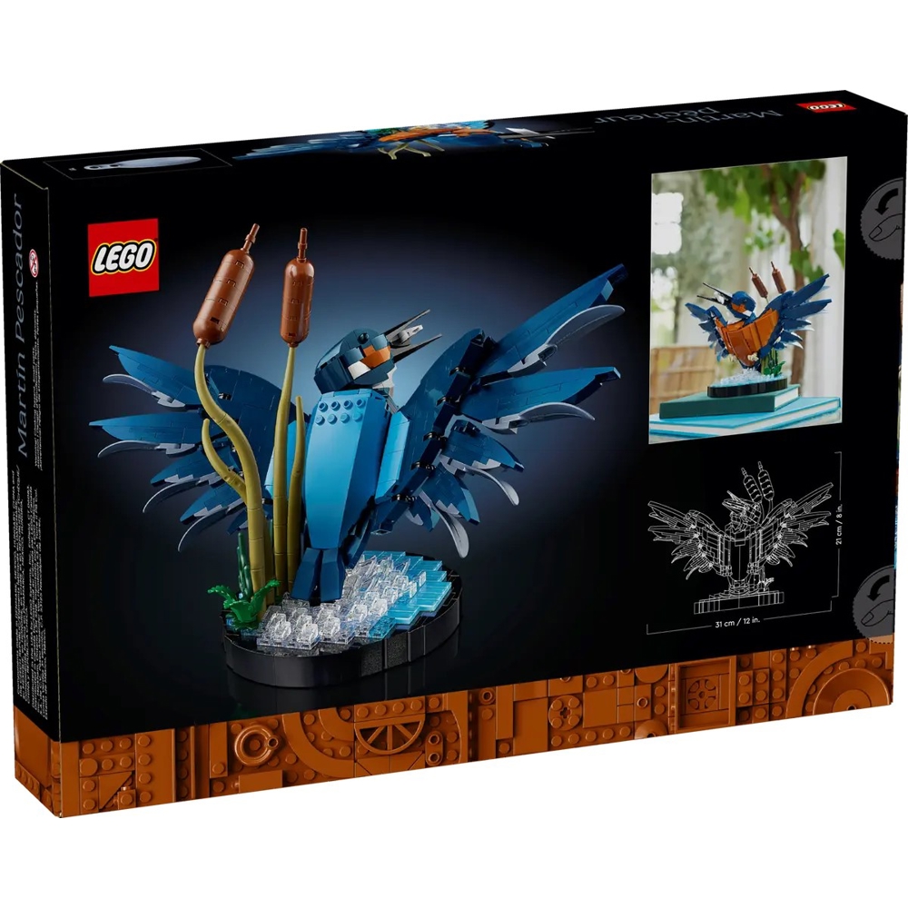 Prefabricated Construction Lego 10331, Kingfisher Bird