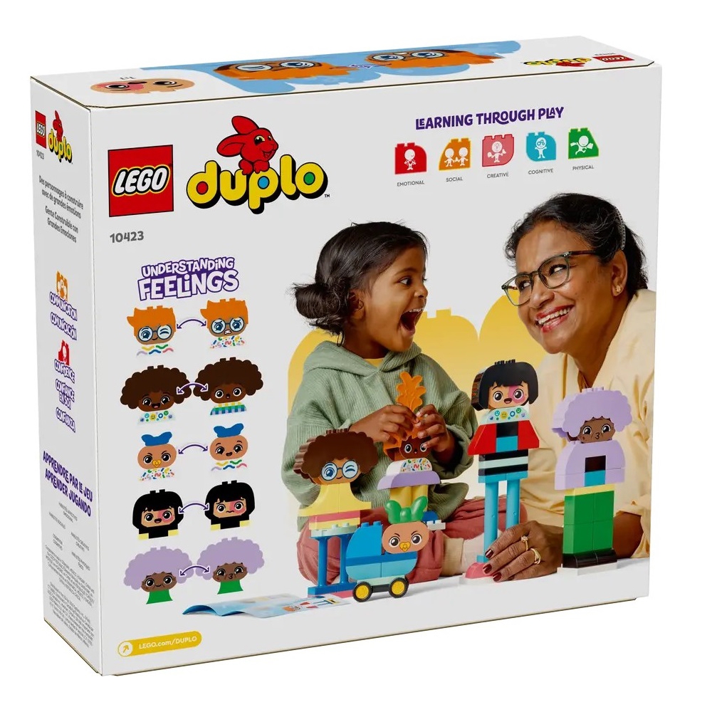 Prefabricated Construction Lego 10423, Town Constructor Of People With Strong Emotions