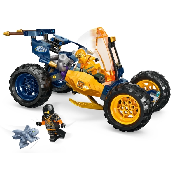 ასაწყობი კონსტრუქცია Lego 71811, Arin's Ninja Off-Road Buggy Car