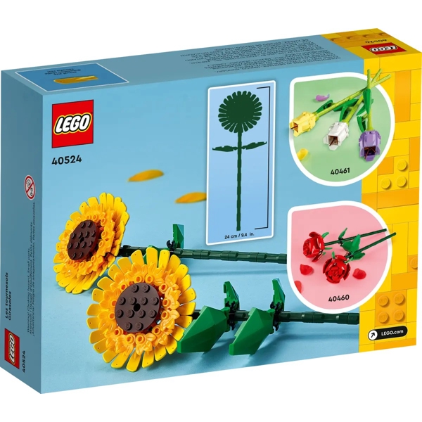 ასაწყობი კონსტრუქცია Lego 40524, Sunflowers