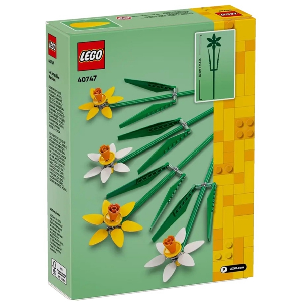 ასაწყობი კონსტრუქცია Lego 40747, Daffodils