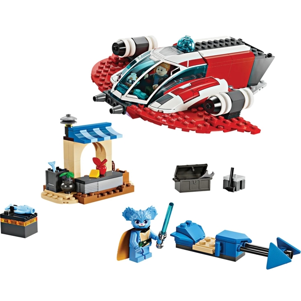 Prefabricated Construction Lego 75384, Star Wars Crimson Firehawk