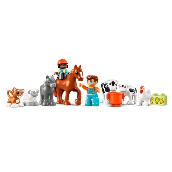 ასაწყობი კონსტრუქცია Lego 10416, Town Caring For Animals On The Farm