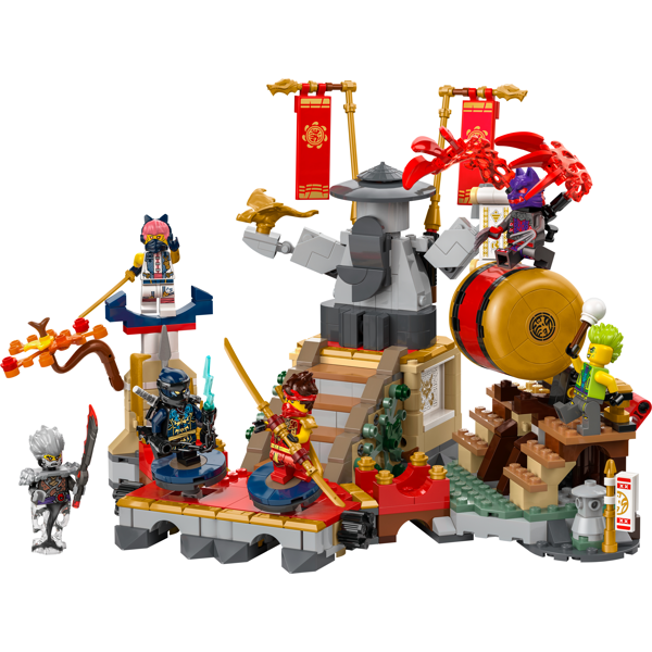 Prefabricated Construction Lego 71818, Ninjago Tournament Battle Arena