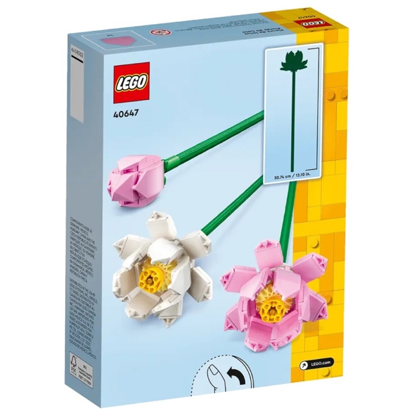 ასაწყობი კონსტრუქცია Lego 40647, Lotus Flowers